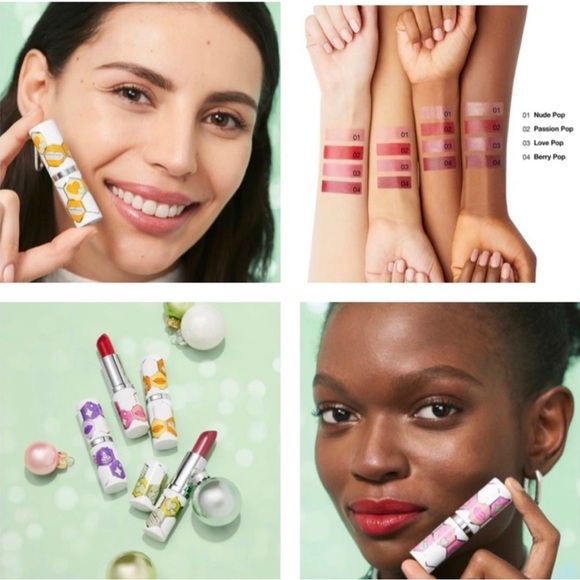 Clinique Pop Treats Lipstick + Primer Set New in Box Authentic $85 value - Picture 5 of 5